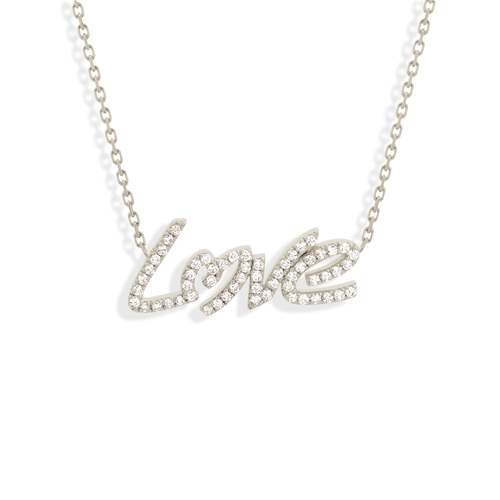 Collier CRUSH LOVE pavé diamants