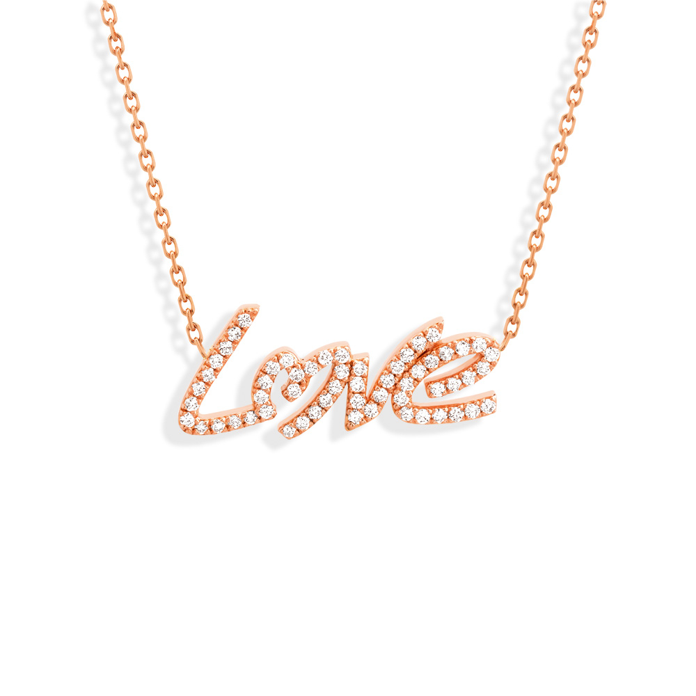 Collier CRUSH LOVE pavé diamants