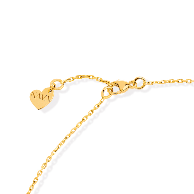 Crush Love necklace semi pave