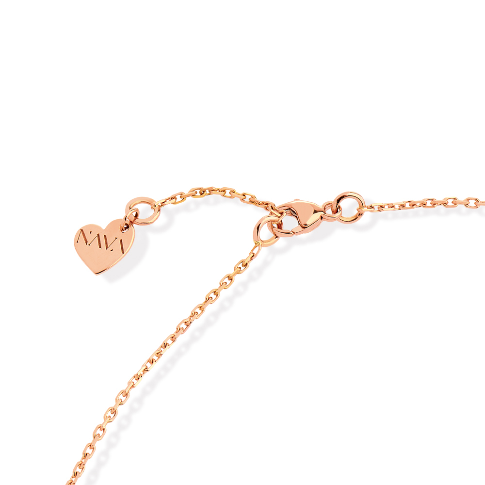 Crush Love necklace semi pave